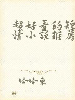 超好看的短篇言情小说推荐
