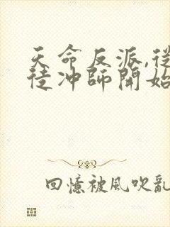 天命反派,从逆徒冲师开始小说在线观看