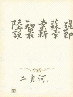 陆知棠苏砚禾小说最新章节更新内容