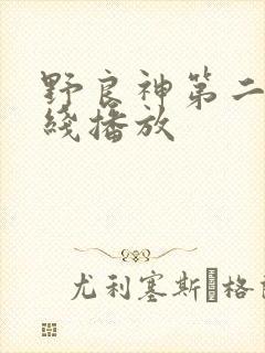 野良神第二季在线播放