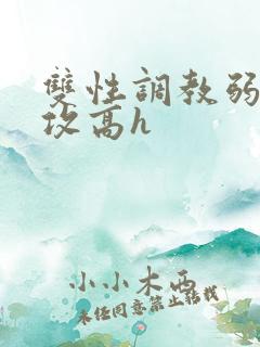 双性调教弱攻虐攻高h