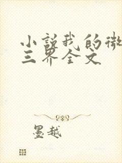 小说我的微信连三界全文