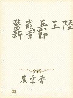 医武兵王陆轩最新章节