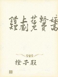 错上花轿嫁王爷短剧免费高清观看