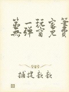 第一玩家笔趣阁无弹窗免费阅读