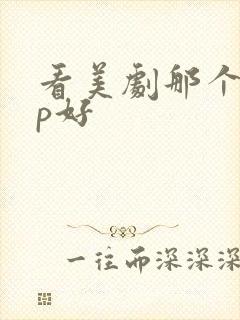 看美剧那个app好