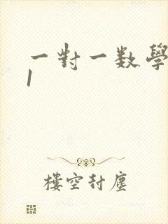 一对一数学辅导1