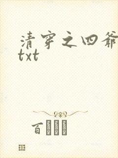 清穿之四爷宠妃txt