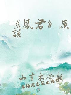 《凤君》原著小说