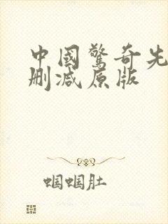 中国惊奇先生无删减原版