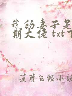 我的妻子是大乘期大佬 txt下载