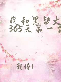 我和黑帮大佬的365天第一季免费观看高清版