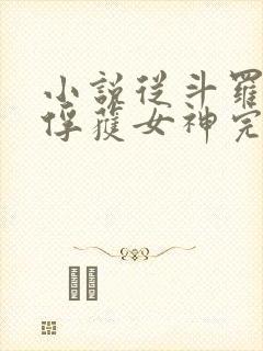 小说从斗罗开始俘获女神完本