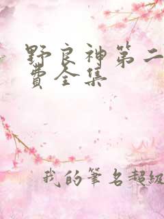 野良神第二季免费全集