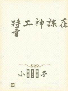 特工神谍在线观看