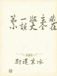 第一版主藏经阁小说大全在线阅读