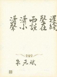 潇潇雨声迟2有声小说在线收听