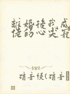 离婚后我成了大佬的心尖宠