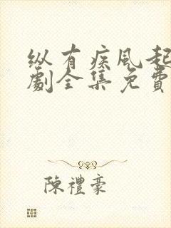 纵有疾风起电视剧全集免费