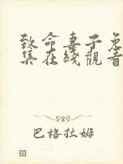 致命妻子免费全集在线观看