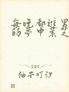 每晚都进男神们的梦中叶芝琴