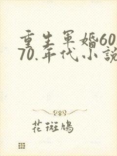 重生军婚60.70.年代小说