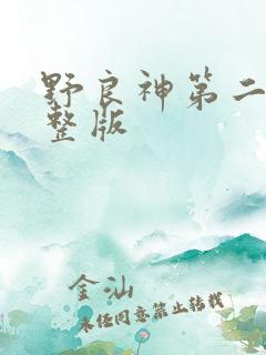 野良神第二季完整版