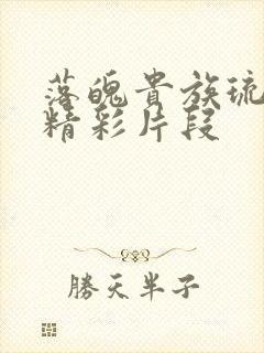 落魄贵族琉璃川精彩片段