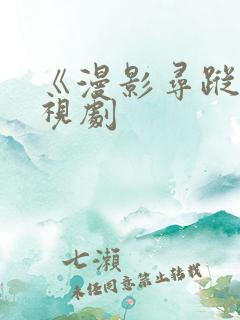 《漫影寻踪》电视剧