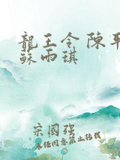 龙王令 陈平 苏雨琪