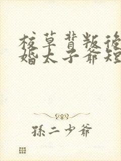 校草背叛后我闪婚太子爷短剧