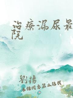 治疗漏尿最好医院