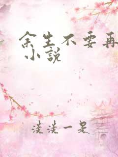 余生不要再爱你 小说