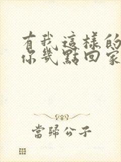 有我这样的老婆你几点回家