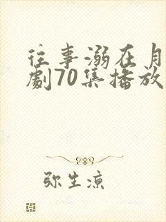 往事溺在月光短剧70集播放