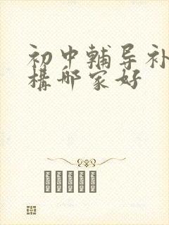 初中辅导补习机构哪家好