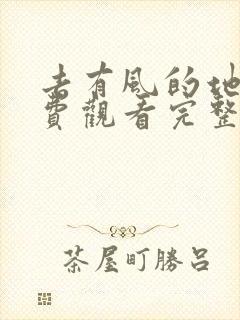 去有风的地方免费观看完整版全集