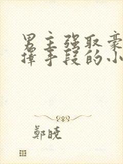 男主强取豪夺不择手段的小说