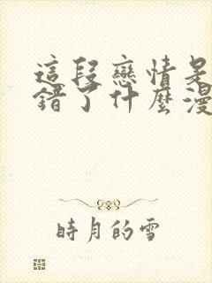 这段恋情是否搞错了什么漫画