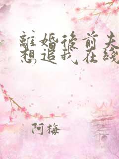 离婚后前夫总是想追我在线阅读全文