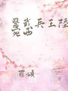 医武兵王陆轩和宛西