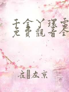 千金丫环电视剧免费观看全集高清