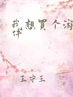 我想买个游戏软件