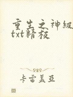 重生之神级学霸txt精校