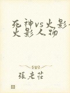 死神vs火影全火影人物