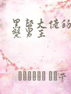 黑帮大佬的男宠双男主