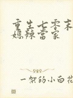 重生七零末,俏媳辣当家