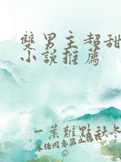 双男主超甜宠文小说推荐