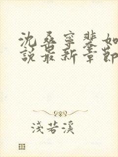 沈桑宁裴如衍小说最新章节