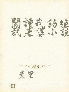 阅读我的绝色总裁老婆小说